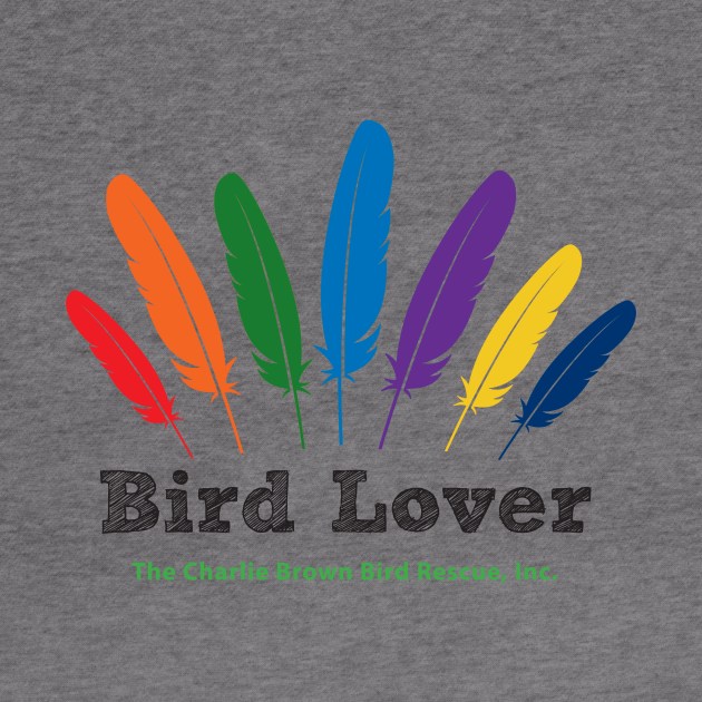 CB bird lover - black type by Just Winging It Designs